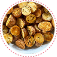 Truffle Baby Potatoes with Lion's Mane