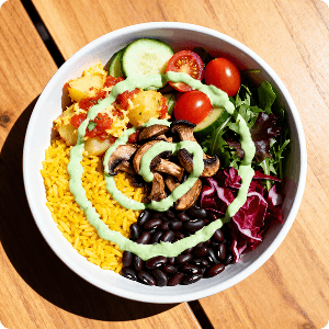 Truffle fries with Lion’s Mane and Heat N Honey.