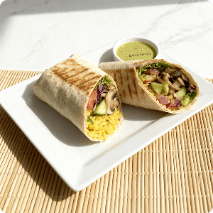 Truffle fries with Lion’s Mane and Heat N Honey.